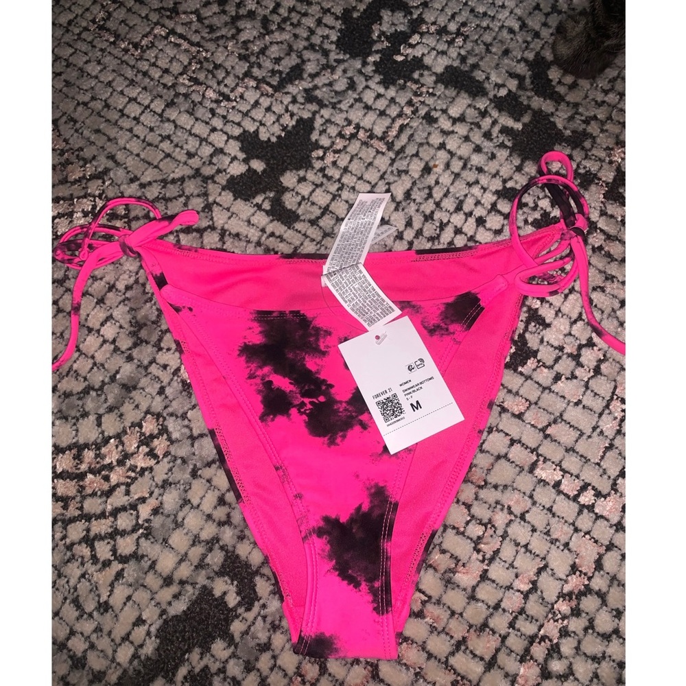 NWT Pink Tie Dye Bikini Bottom